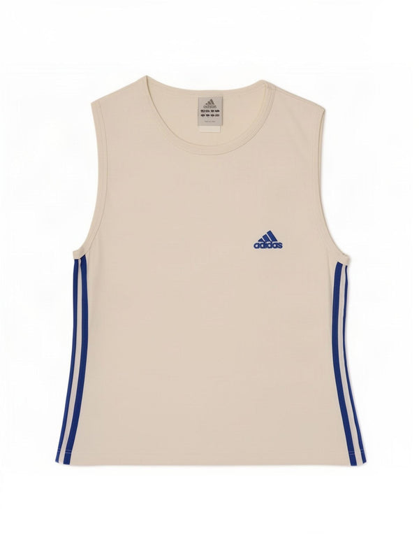 Adidas Herren Weste Top UK 34/36 Small Weiß
