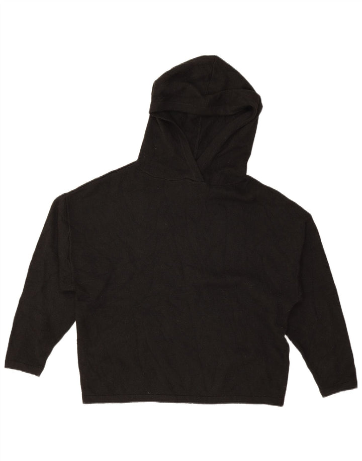 JACK WILLS Damen-Pullover mit Kapuze, Gr. 8, Größe S, Schwarz, Polyester