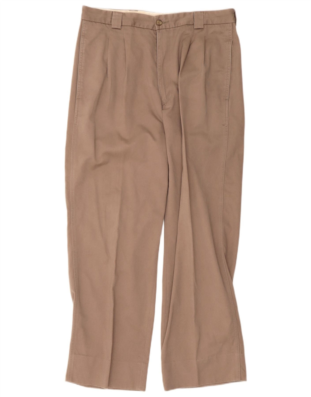 Levi's Damen Pegged Chino-Hose W34 L30 Beige Baumwolle