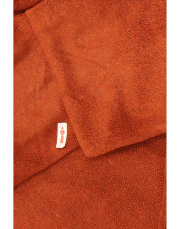 Rohan Herren-Fleece-Oberteil, langärmelig, mittelbraunes Polyester