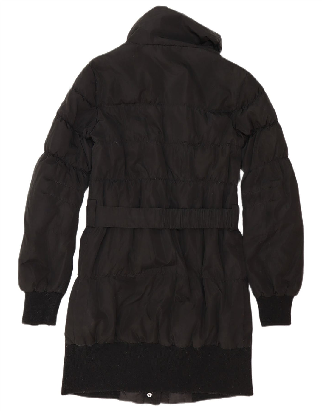 Liu Jo Damen Wattierter Mantel IT 44 Mittelschwarzes Polyester