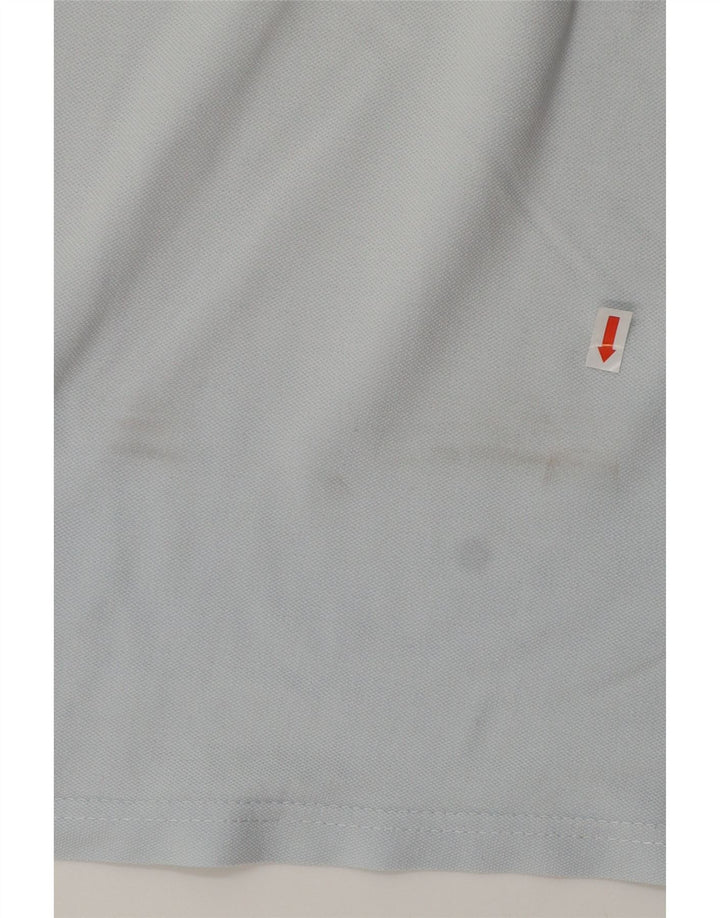 Diadora Herren-Poloshirt, große blaue Baumwolle