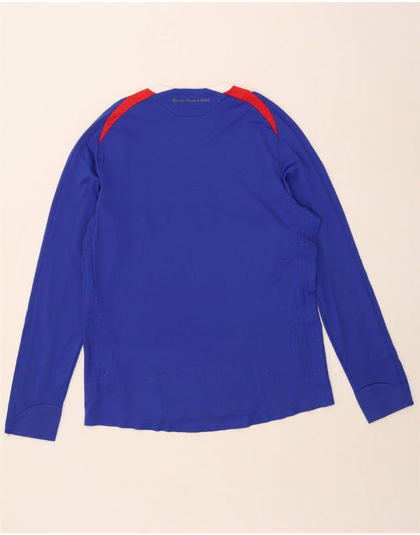 Adidas Herren Clima 365 Top Langarm Groß Blau Colourblock Polyester