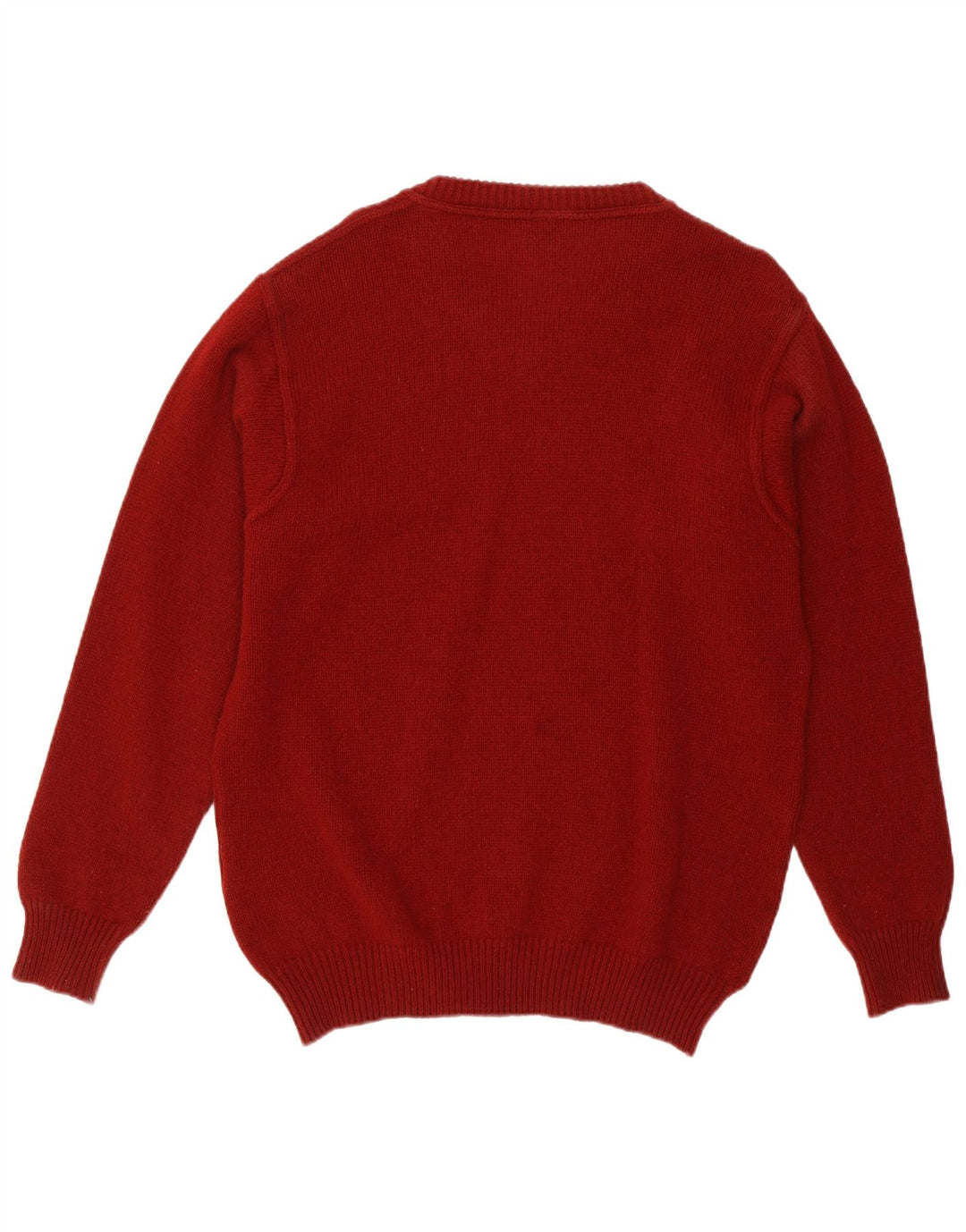 NORTH SAILS Herren-Pullover mit V-Ausschnitt, XL, burgunderrote Wolle