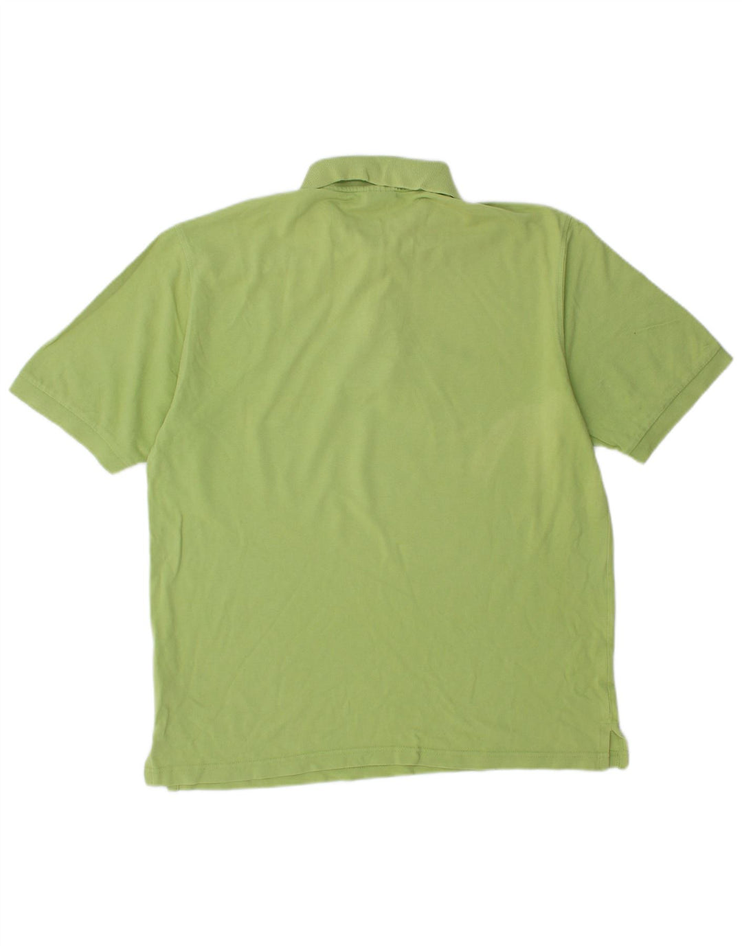 INVICTA Mens Polo Shirt Medium Green Cotton