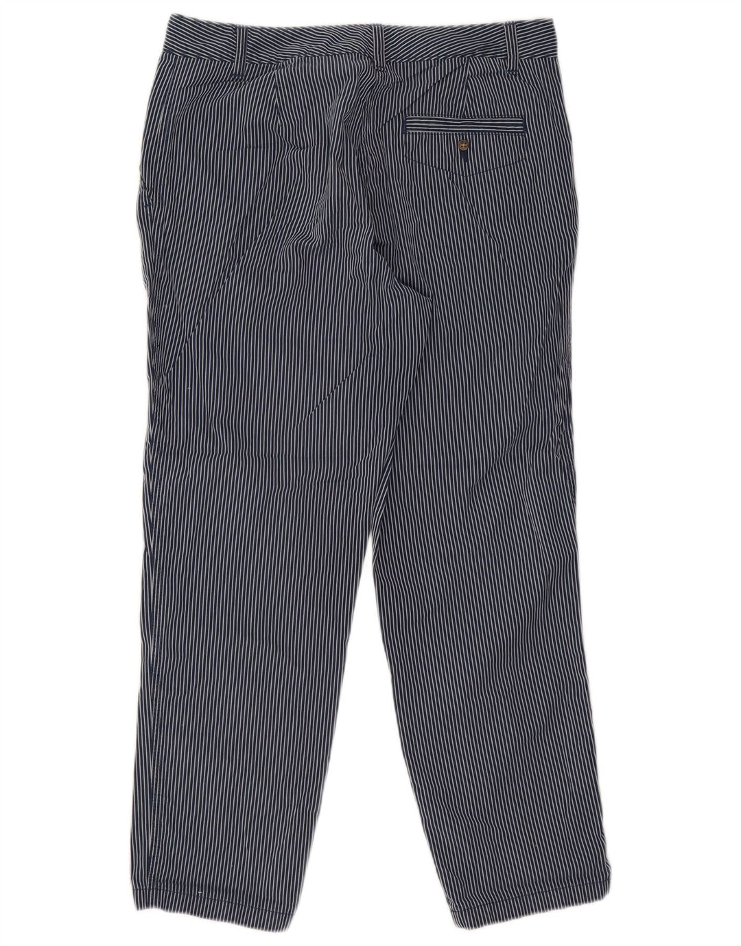 Marks & Spencer Damen-Hose mit kurzem Schnitt, UK 12, M, W30, L26, Marineblau
