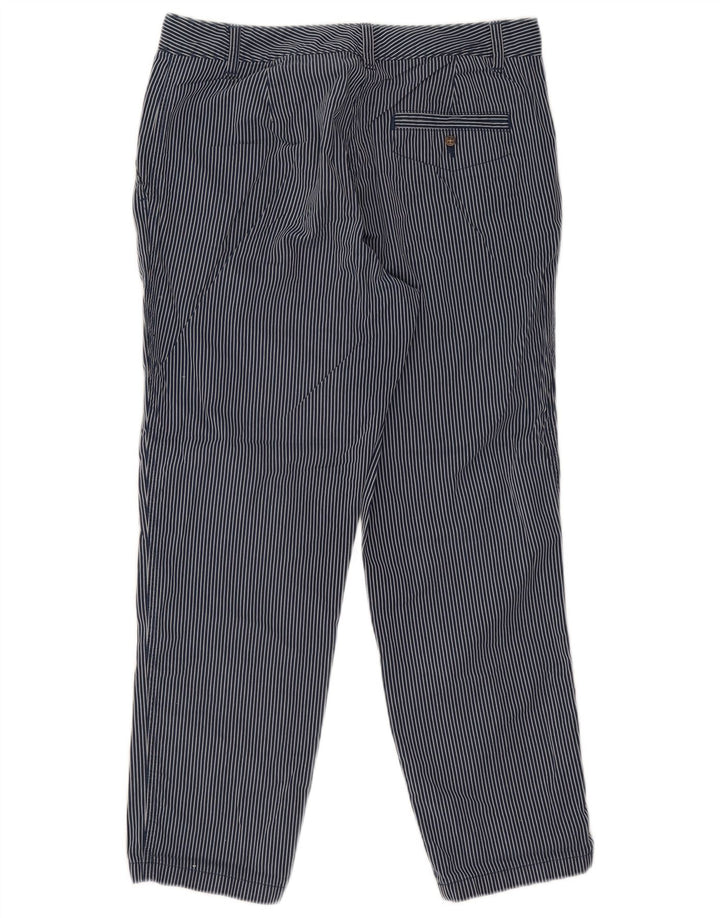 Marks & Spencer Damen-Hose mit kurzem Schnitt, UK 12, M, W30, L26, Marineblau