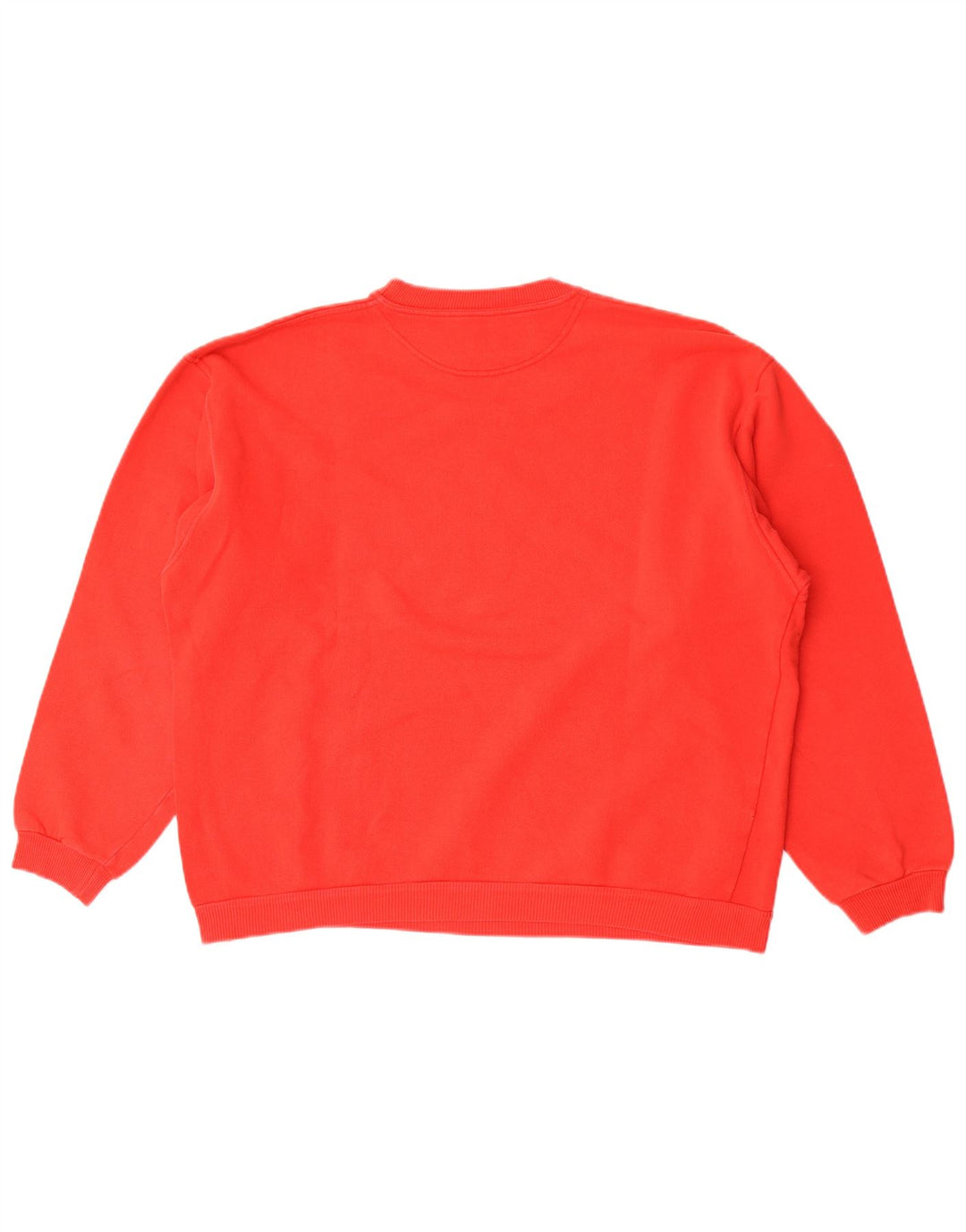 Trussardi Jeans Herren-Sweatshirt mit Grafik, mittelrote Baumwolle