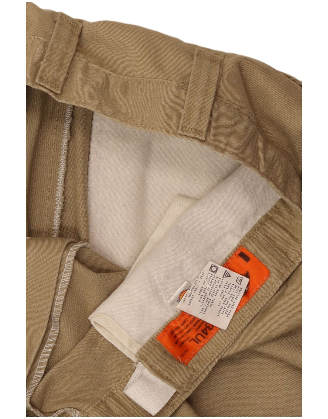 Dickies Gerade Herren-Cargohose W34 L26 Beige Polyester