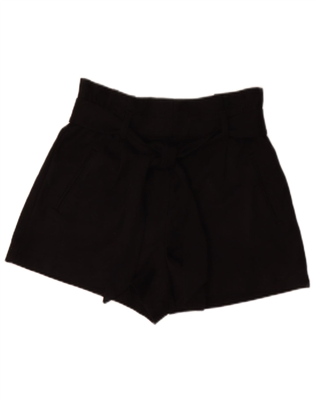 Zara Damen Casual Shorts Small W26 Schwarz