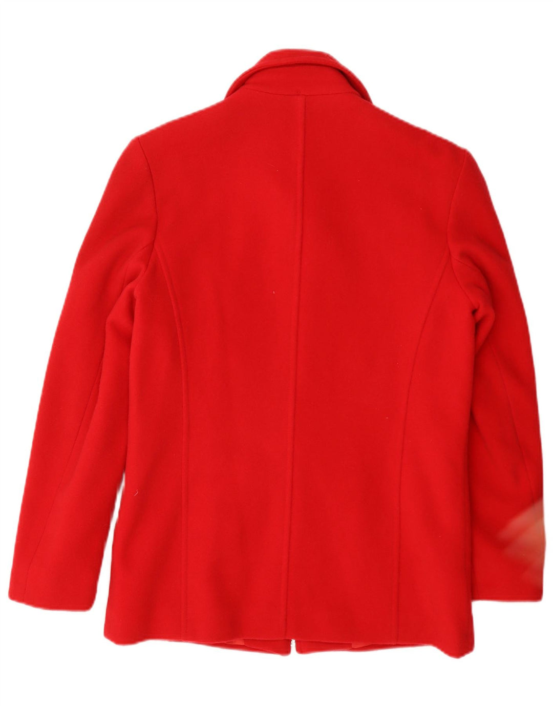 Kesta London Damen-Blazerjacke mit durchgehendem Reißverschluss, UK 10, kleine rote Wolle