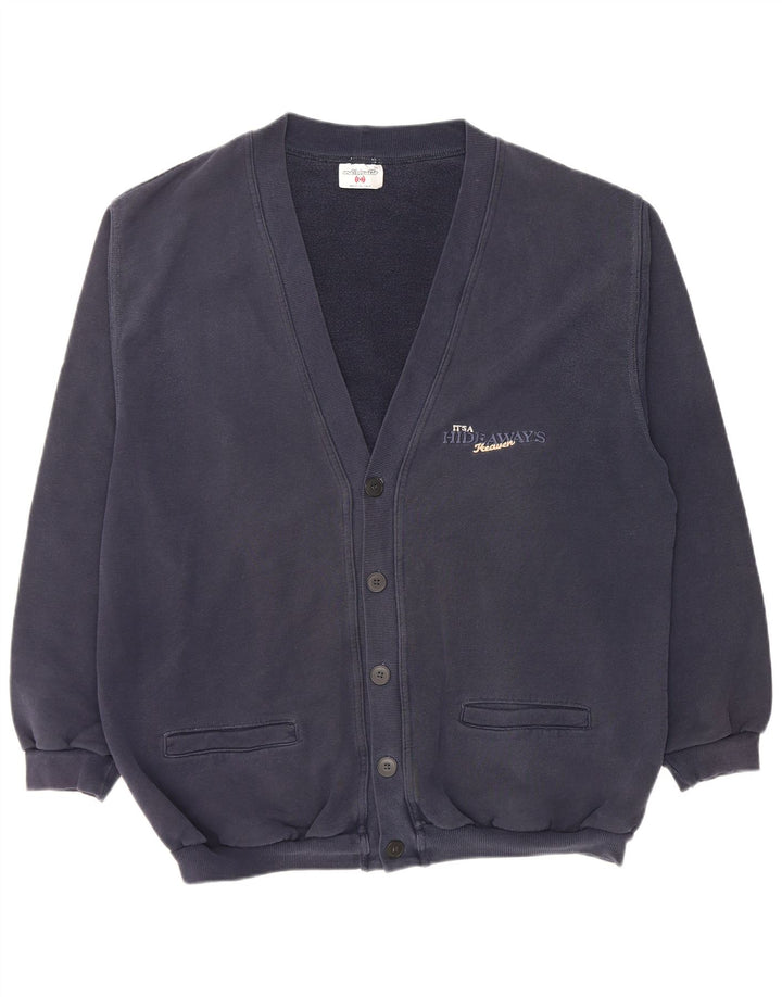 Mazzonetto Herren Strickjacke XL Marineblau