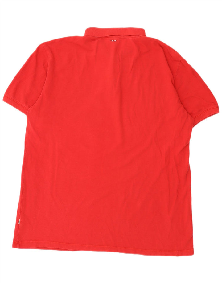 Napapijri Herren Poloshirt 2XL Rot