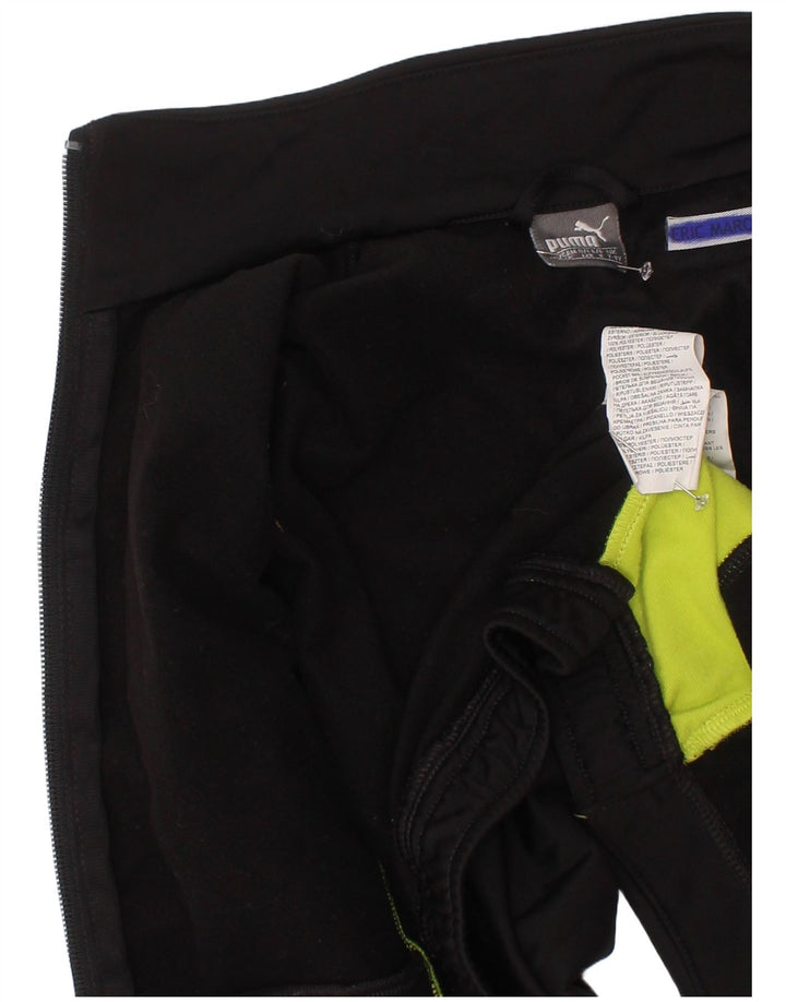 Puma Jungen Grafik-Trainingsanzug-Top-Jacke, 7–8 Jahre, Schwarz, Farbblock