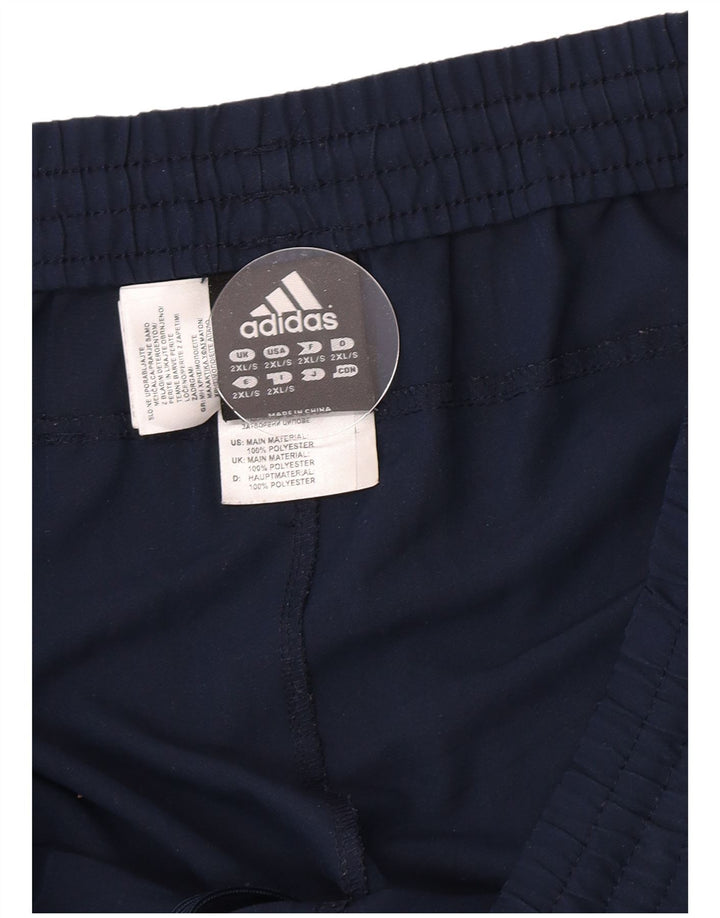 Adidas Herren Climalite Trainingshose 2XL Marineblau Polyester