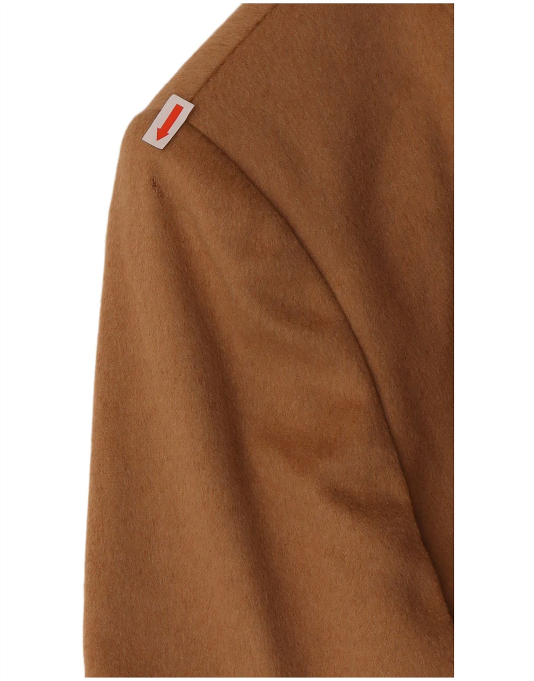 MAX MARA Damen-Blazerjacke mit 4 Knöpfen, UK 14, Größe L, Beige, Kamelhaar, klassisch