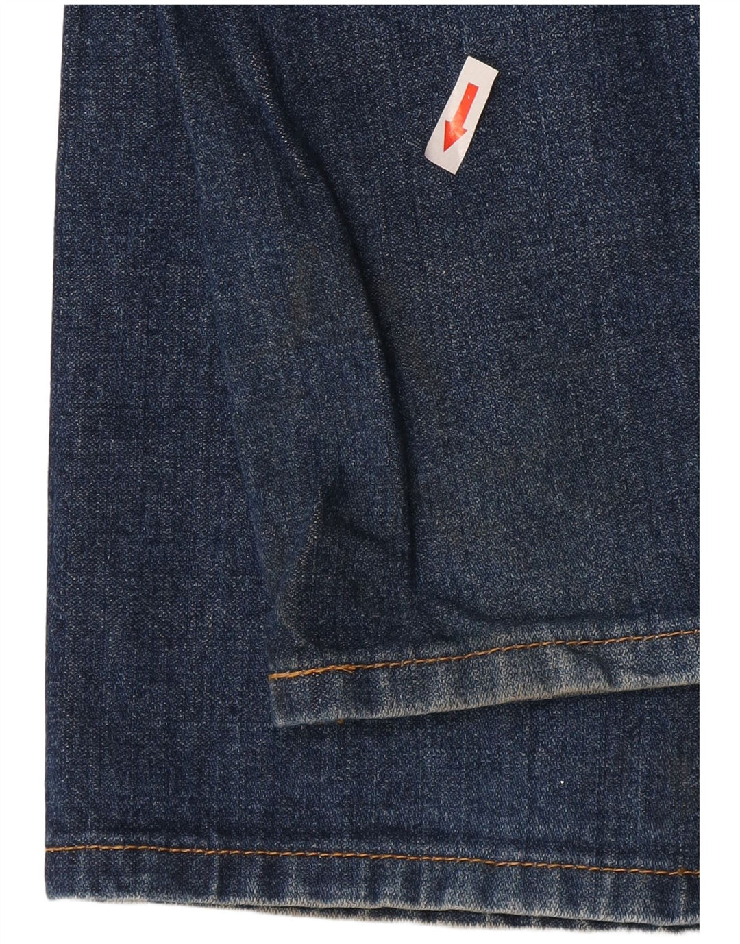 Farah Herren Straight Jeans W36 L30 Blaue Baumwolle