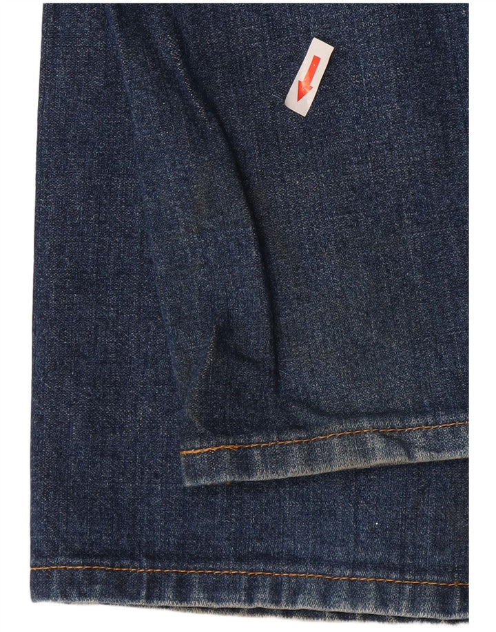 Farah Herren Straight Jeans W36 L30 Blaue Baumwolle