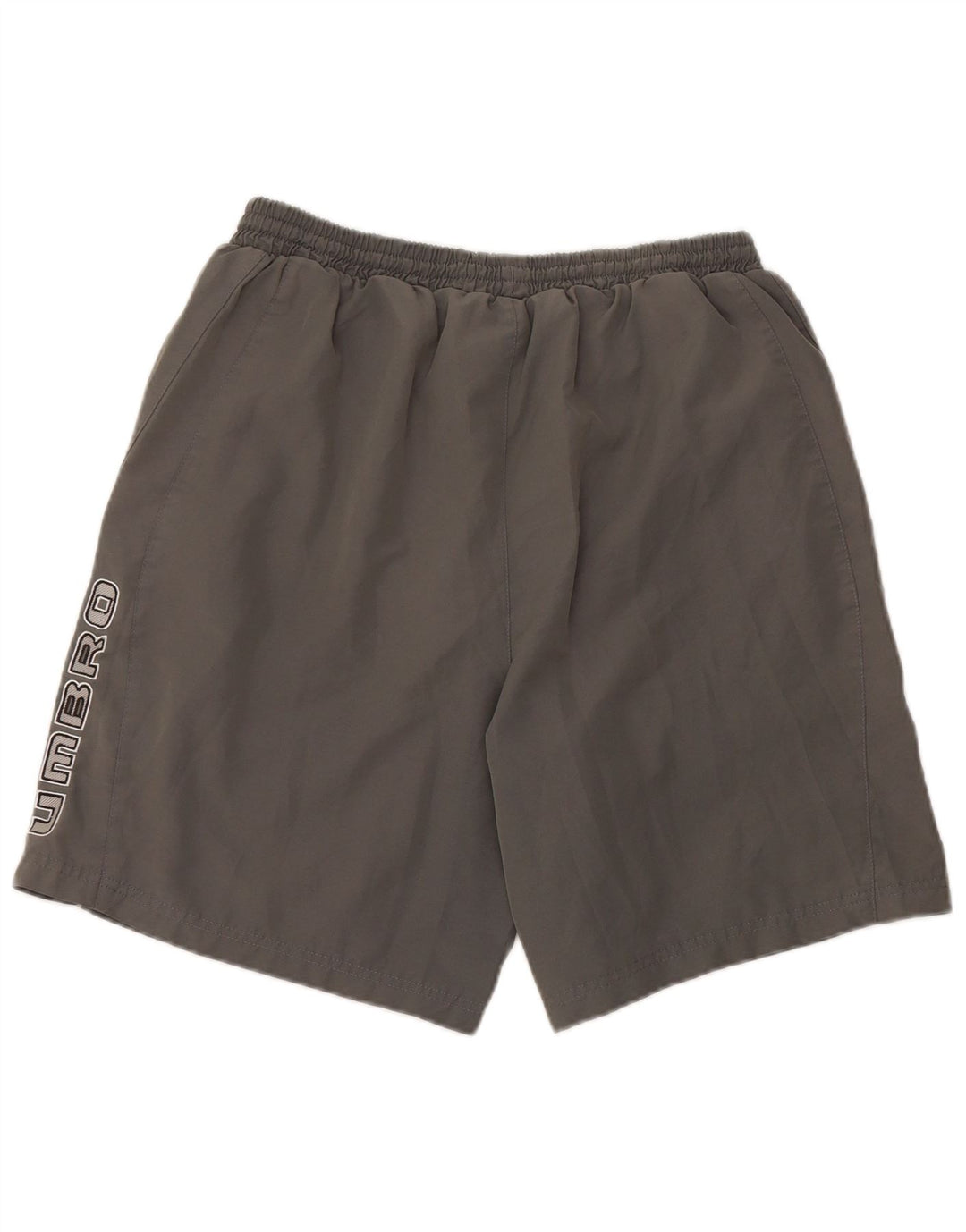 Umbro Herren-Sportshorts, großes graues Polyester