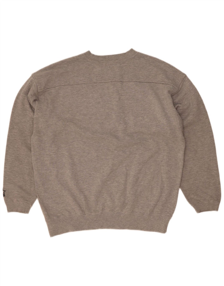 Starter Herren New Maxico State Graphic Sweatshirt Pullover Large Grau meliert
