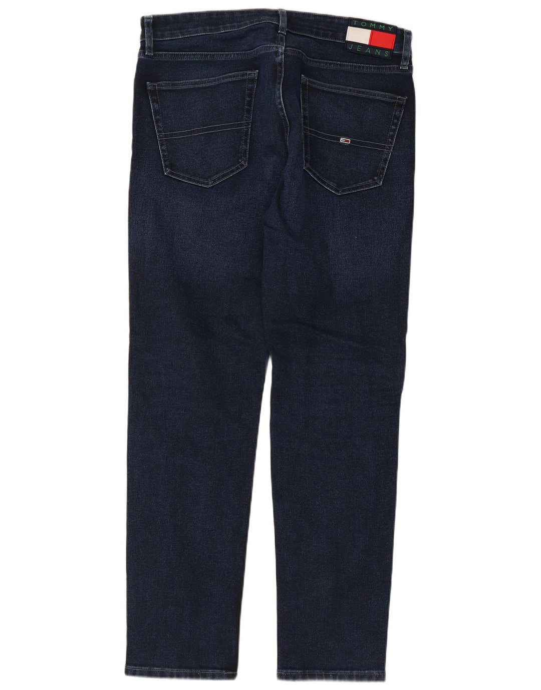 Tommy Hilfiger Herren Slim Jeans W32 L32 Blaue Baumwolle