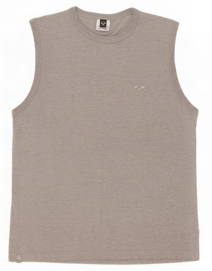 Arena Damen Weste Top UK 16 Large Grau