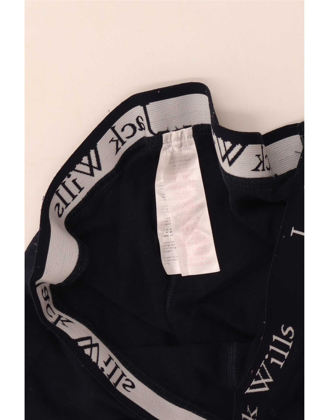 Jack Wills Grafik-Leggings für Damen, UK 10, Größe S, Marineblau, Baumwolle