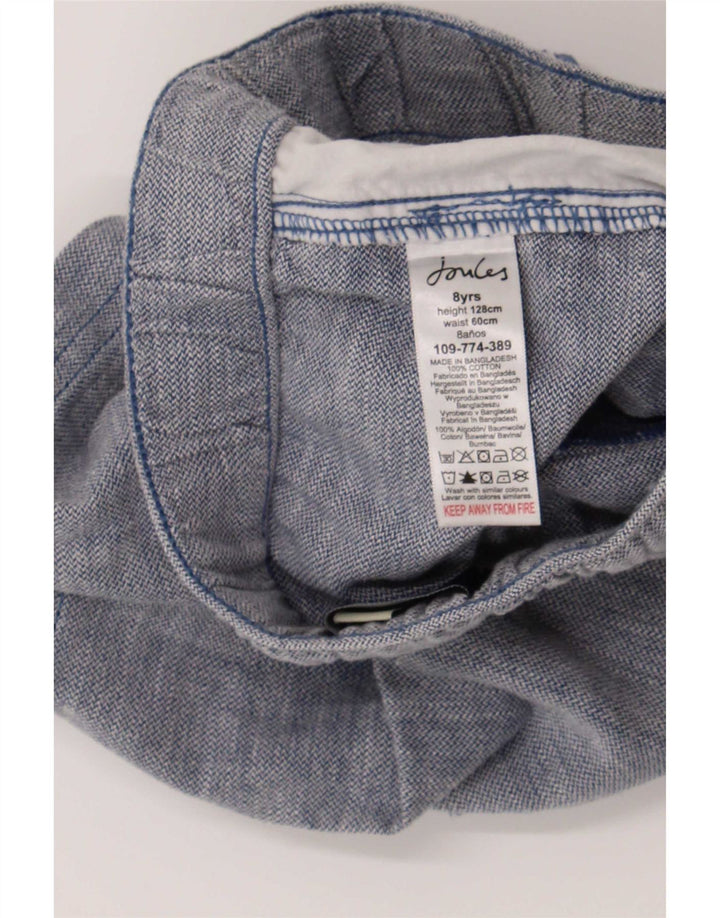 Joules Chino-Shorts für Jungen, 7–8 Jahre, W22, blaue Baumwolle