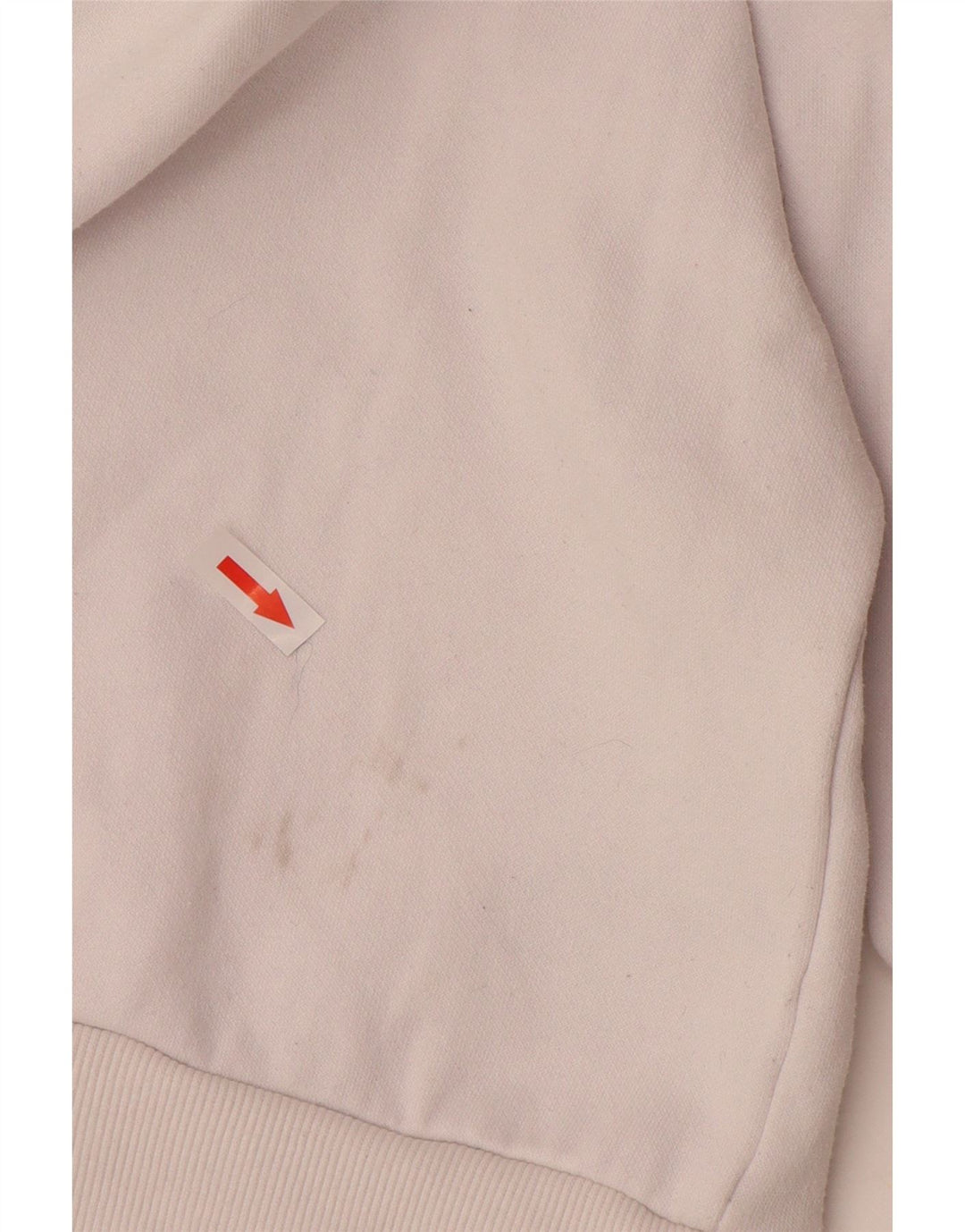 KAPPA Herren-Kapuzenpullover mit Grafik, groß, aus weißer Baumwolle