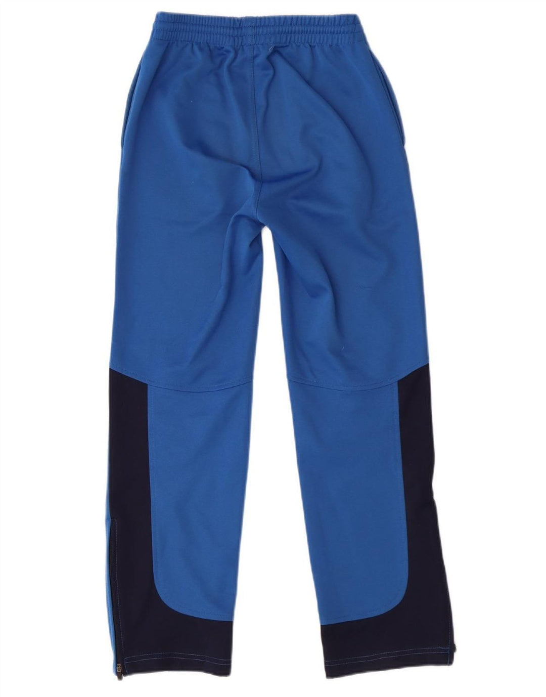 KAPPA Boys Tracksuit Trousers 9-10 Years Large Blue Colourblock Polyester