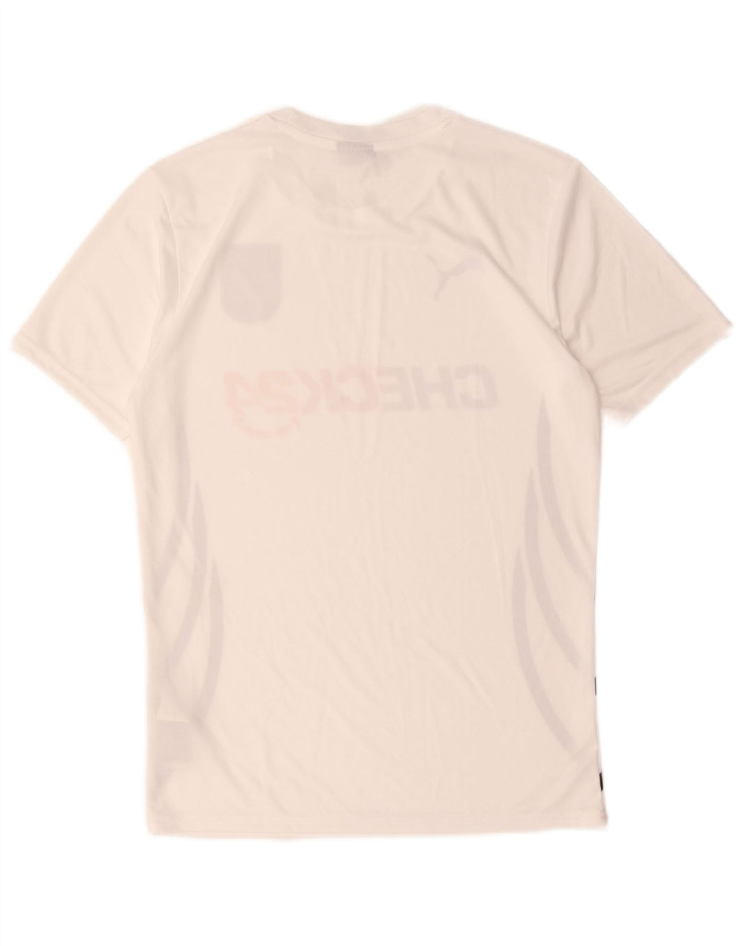 Puma Herren Deutshland Graphic T-Shirt Top Small Weiß Polyester
