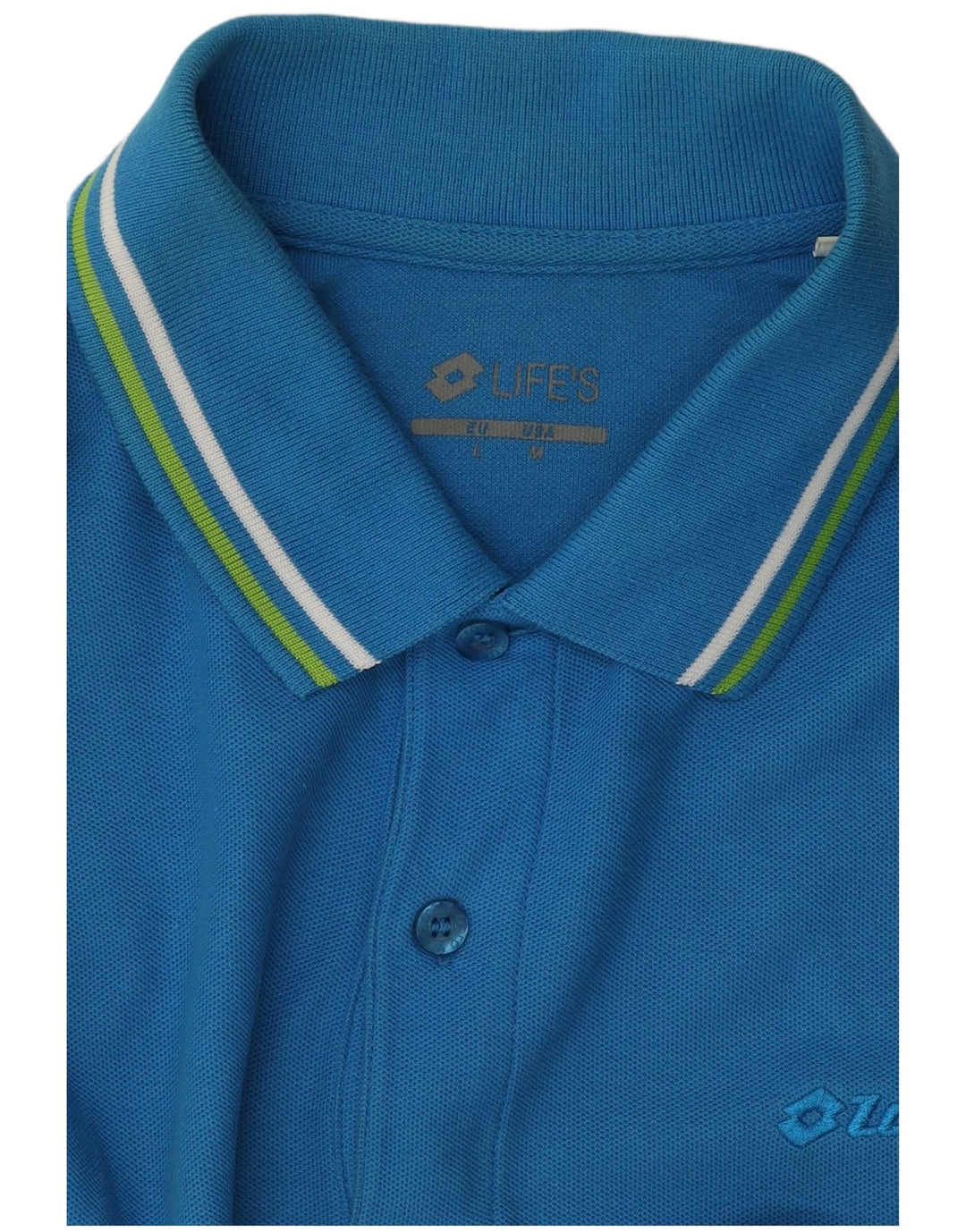 Lotto Herren Poloshirt Mittelblau