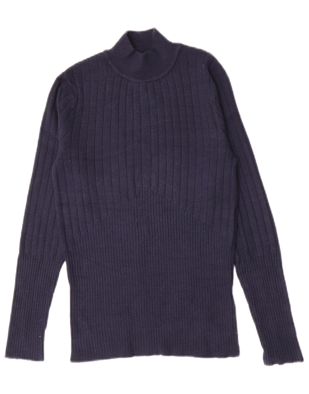 Marks & Spencer Rollkragenpullover für Damen, Gr. 10, Marineblau