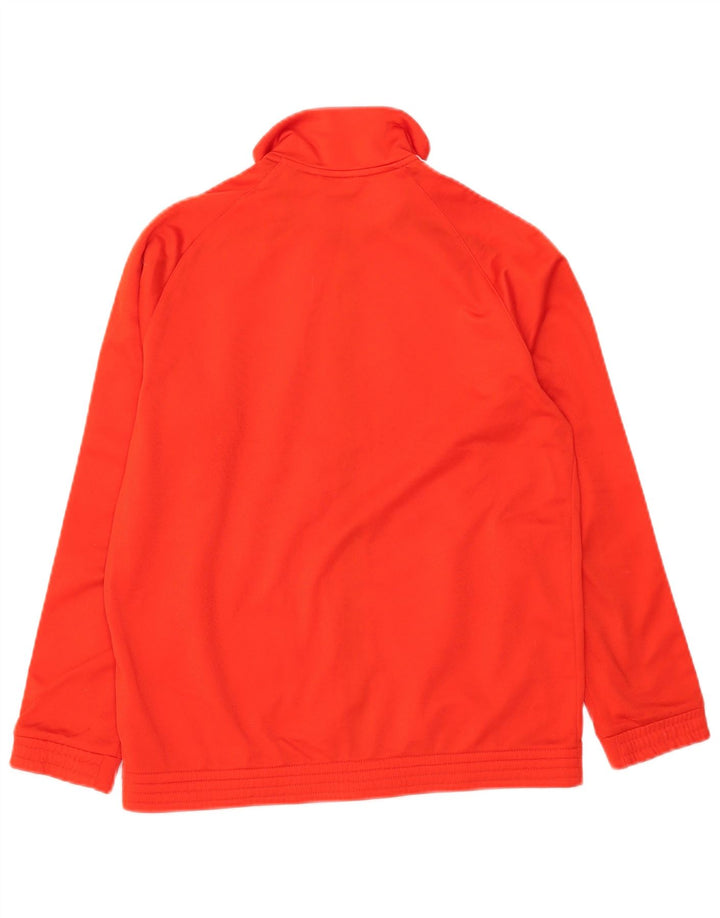 Adidas Mädchen-Trainingsanzug-Top-Jacke, 13–14 Jahre, rotes Polyester
