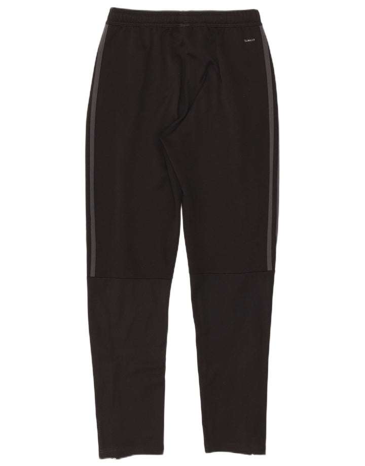 Adidas Jungen Climalite Trainingshose 13–14 Jahre, schwarzes Polyester
