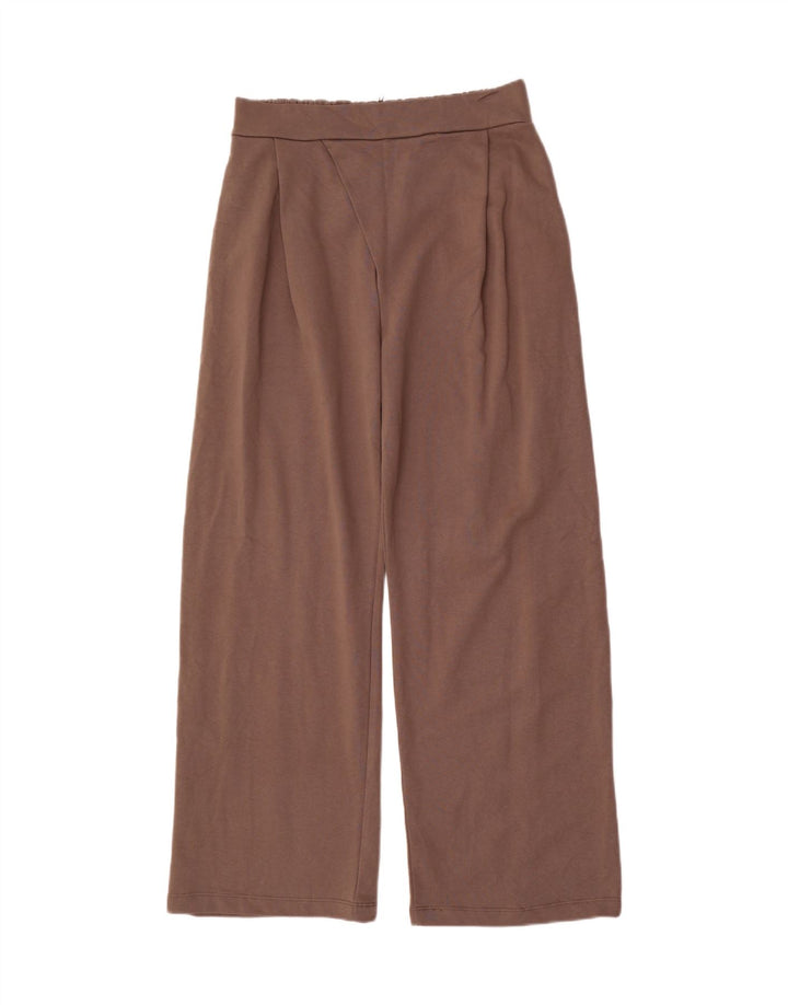 Zara Damen-Trainingshose, UK-Größe 46, Größe L, braun, Baumwolle