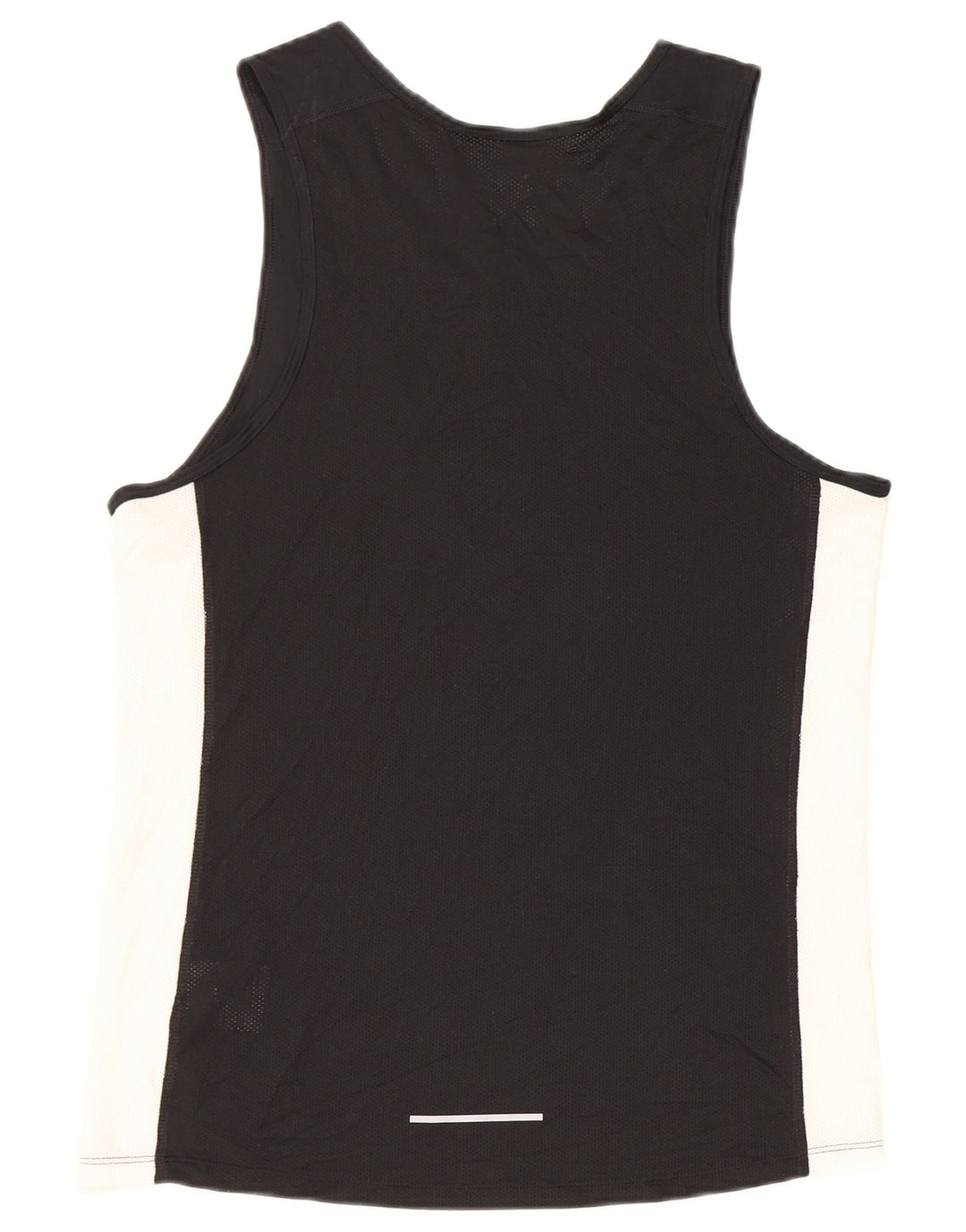 Nike Herren-T-Shirt mit Dri-Fit-Grafik, Mittelschwarzes Farbblock-Polyester
