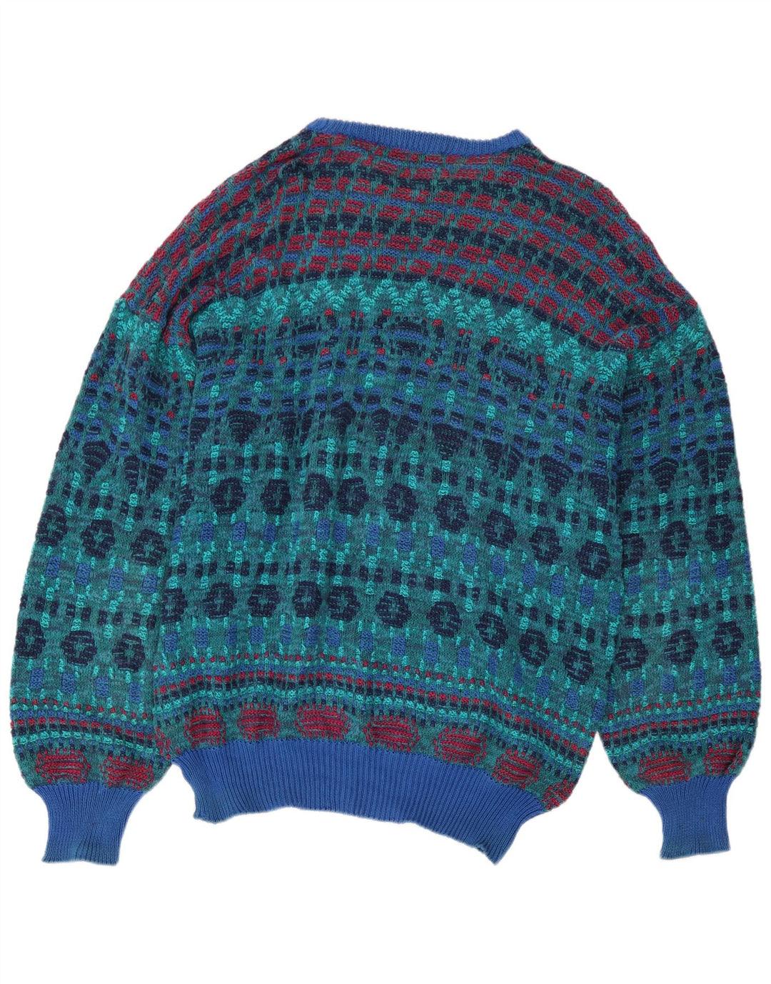 Rantonio Rubino Herren-Pullover mit U-Boot-Ausschnitt IT 54 XL Mehrfarbig