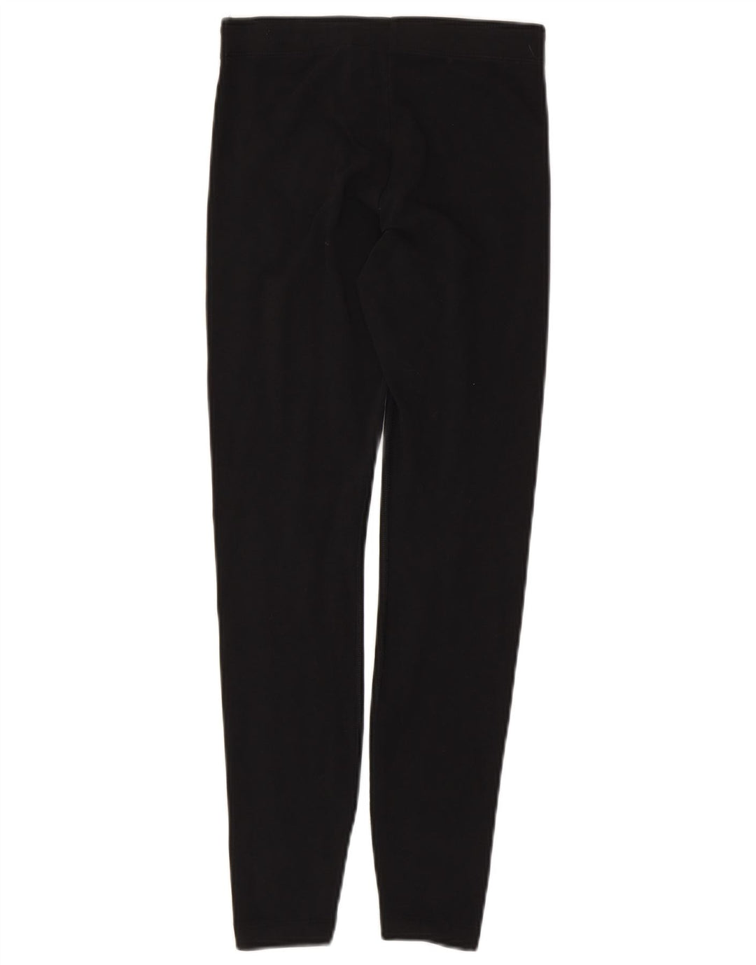 NIKE Damen Graphic Leggings UK 6 XS Schwarz Baumwolle