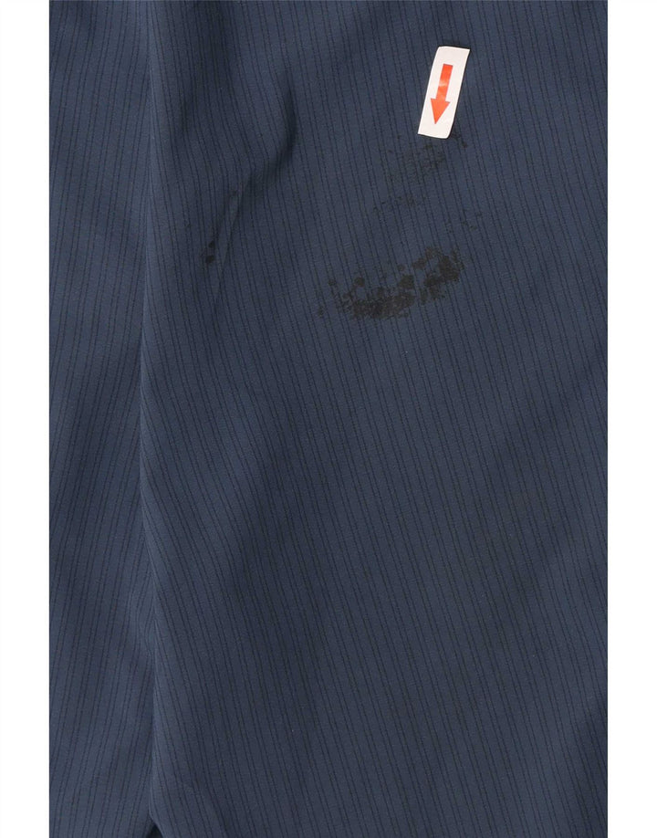 Hurley Herren-Chinoshorts, Größe M, W31, marineblau, gestreift, Polyester