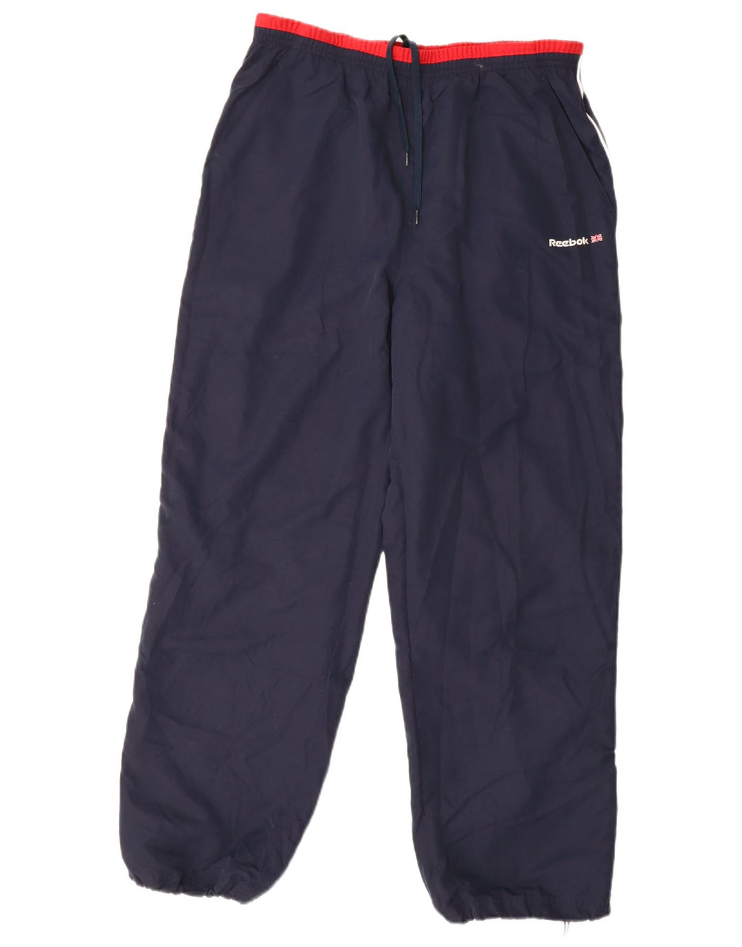 Reebok Herren-Trainingshose, Jogginghose, Mittelblau, Farbblock