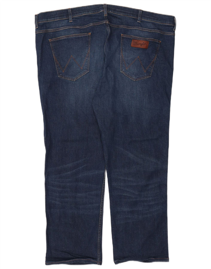Wrangler Herren Straight Jeans W47 L28 Marineblau