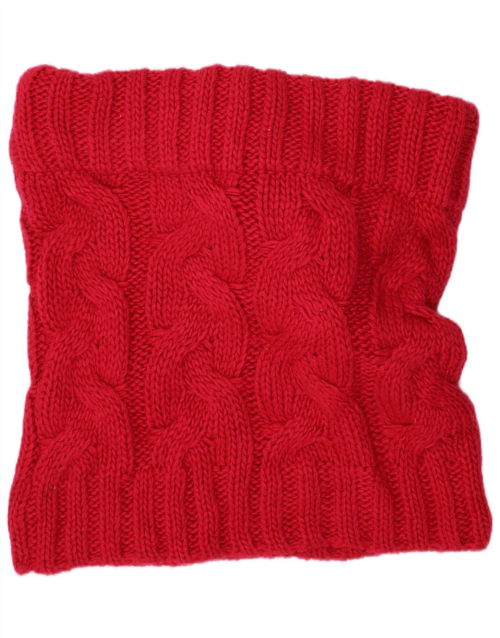 Superdry Strick-Snood-Schal für Damen, Einheitsgröße, Rosa, Acryl, Winter