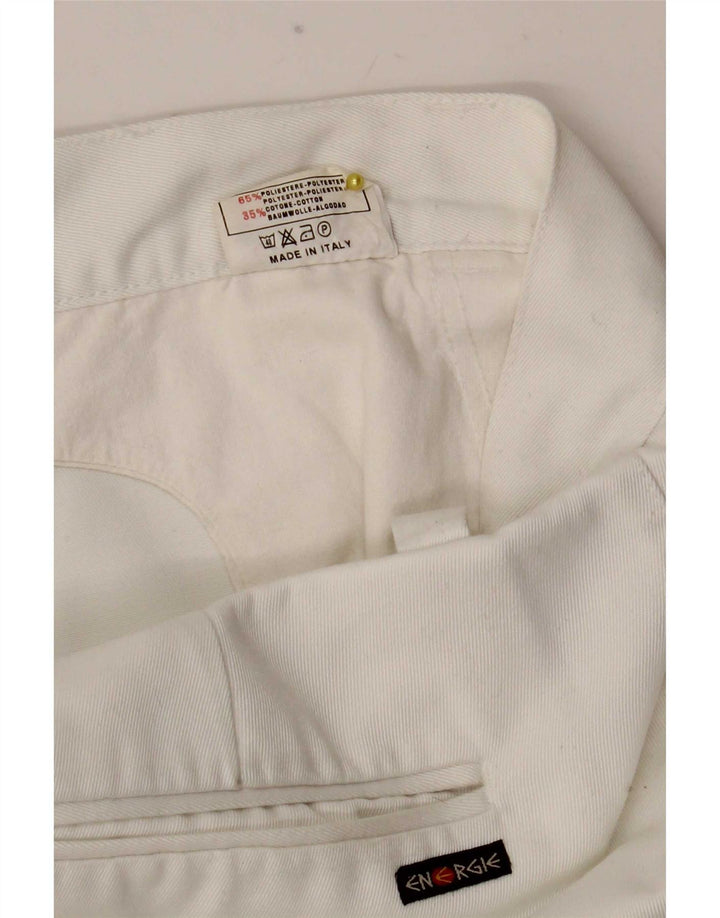 Gerade Chino-Hose für Damen von Energie, W36, L33, Weiß, Polyester
