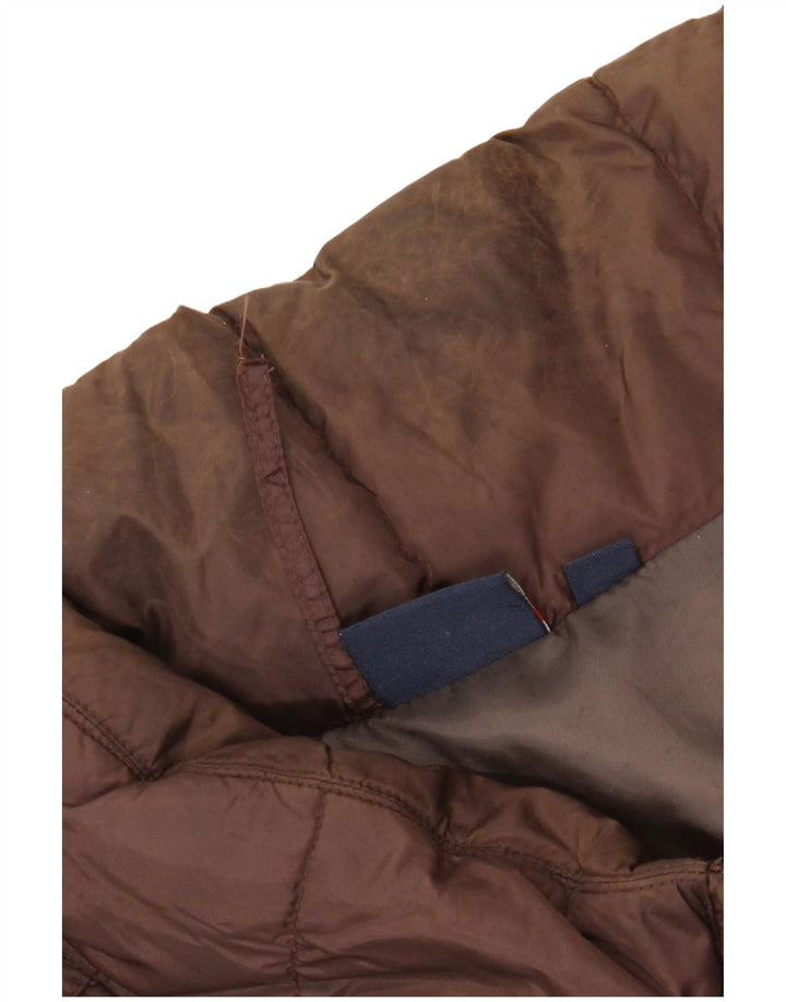 ELLESSE Herren Wattierte Jacke UK 42 XL Braun Polyamid