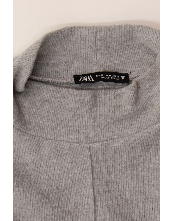 Zara Damen Etuikleid UK 12 Mittelgrau