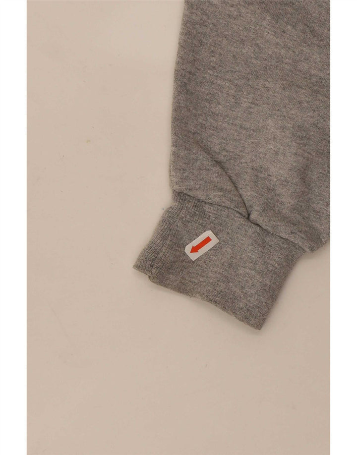 Champion Herren-Sweatshirt mit Grafik, mittelgrau gefleckt