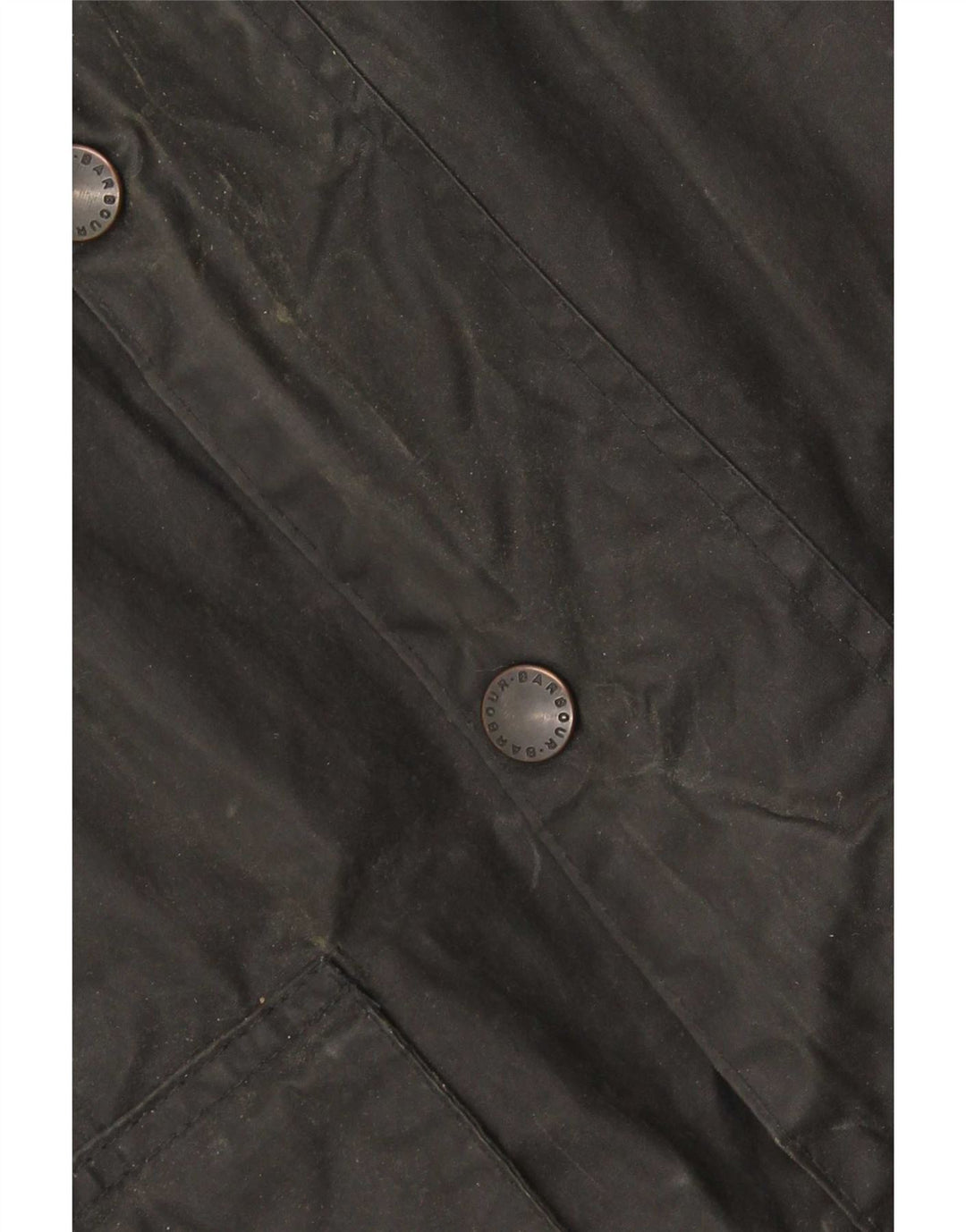 Barbour Herrenjacke aus gewachster Baumwolle, EU 50, Mittelschwarz