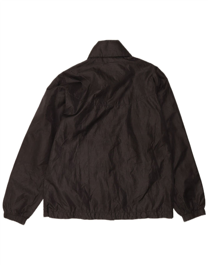 Brugi Herren Regenjacke UK 40 Large Schwarz Polyester