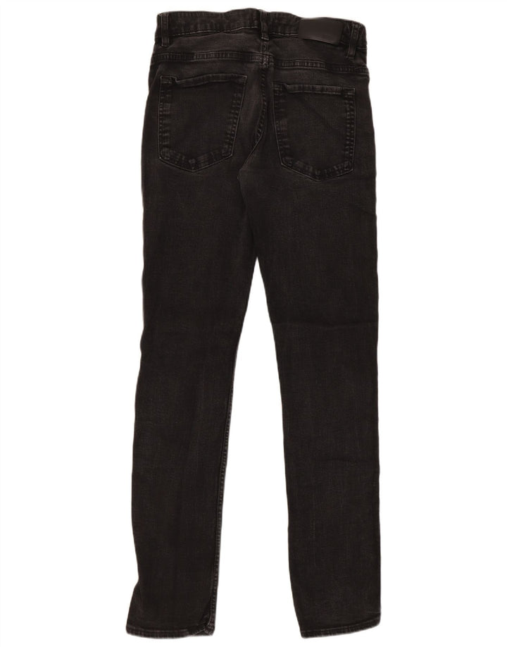 Hugo Boss Herren Slim Jeans W30 L31 Schwarze Baumwolle